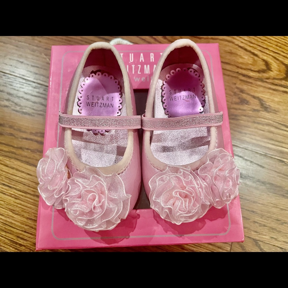 Stuart Weitzman Baby Crib Shoes New in box